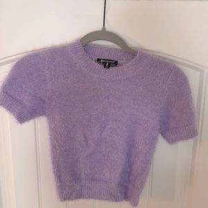 Lavender cropped sweater from Urban Outfitters. Size s